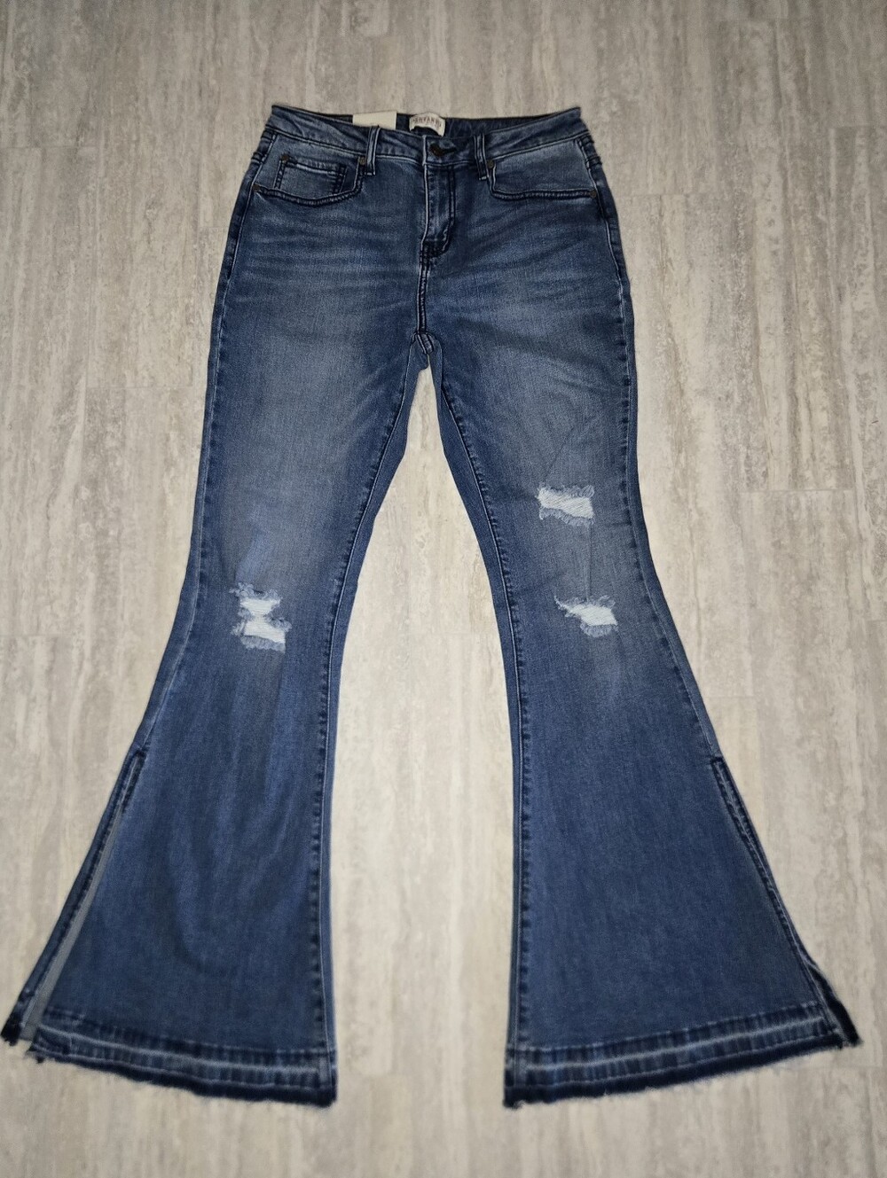 Shyanne Western Flare Bottom Womens Jeans